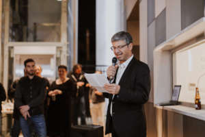Ramla's Mayor Michael Vidal at Grand Opening