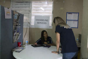 Our team preparing for awareness sessions.