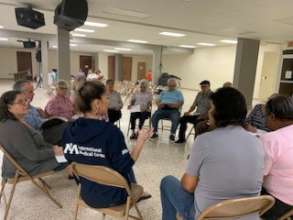 Team members facilitated discussions on emotions