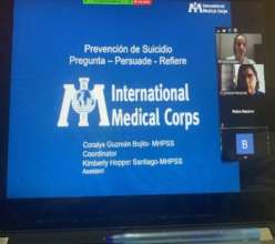 Coralys and our MHPSS team host an online webinar.
