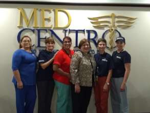 Nurse Nancy and local health partner, Med Centro