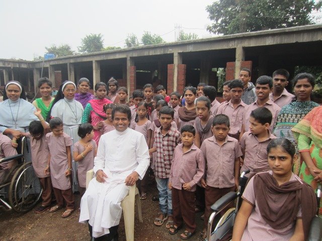 Vocational center for disabled youth in India