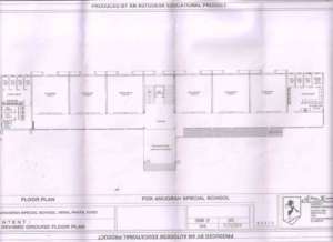 Blue Print of the Vocational Training Centre