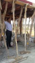 Our managing trustee viewing the second floor