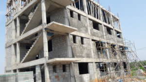 Our building construction is in progress