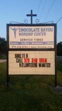 Some shots of the Chocolate Bayou worship...