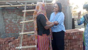 Shared Moment of Happiness as a Home is Built
