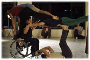 Contemporary Dancing on Wheels - Arts project