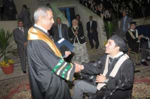 Mohamed's graduation