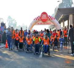 Wheelchair users Racers Marathon