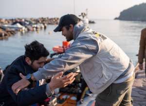 Lesvos landing