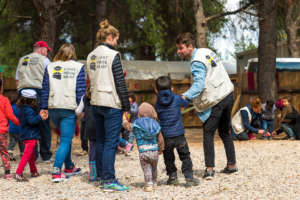 Child Friendly Space in Ritsona Refugee Camp