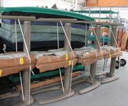 Hospital bed patient tables