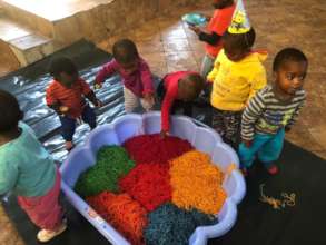 Coloured Spaghetti Heaven!