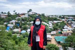 Fatema, adolescent girls' officer for ActionAid