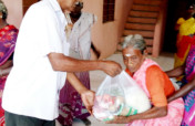 Food Groceries to 78 Neglected Elder,Leper Cured