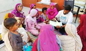 Women SHGs monthly Meeting