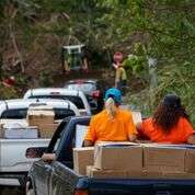 Traveling to Utuado with emergency supplies