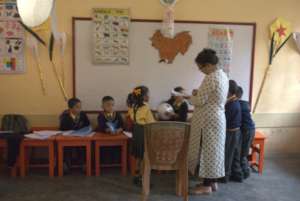 Children learn in safety and warmth at ITBCI