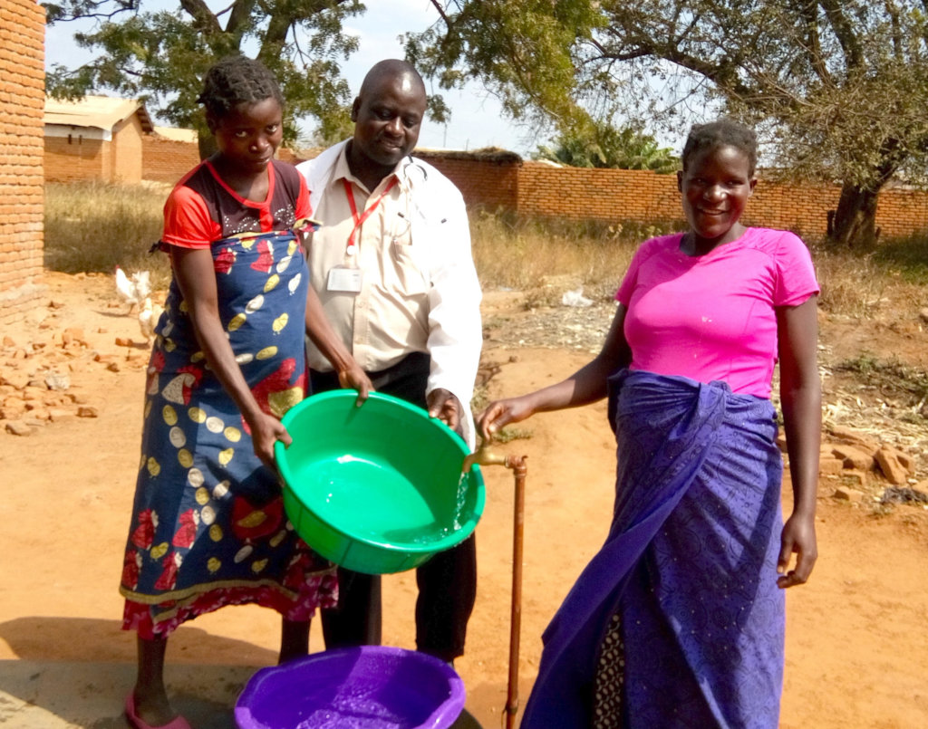 Clean water brings health to rural Malawi