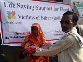 Emergency support to Flood Victims for Bihar,India
