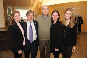 Dr. Vassilopoulos' reception at Northwestern