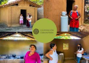 Reinforced Bajareque kitchen against earthquakes
