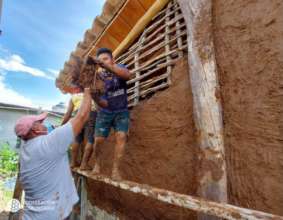 hand in hand work for self-building of houses