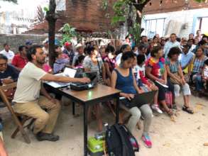 Informative and work meetings with communities