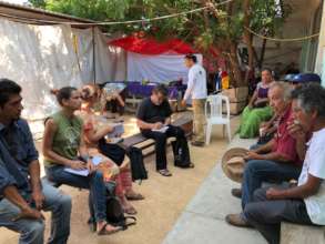 Meeting with bricks producers