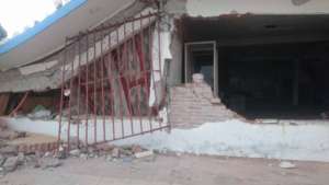 Collapsed Building Juchitan, Oaxaca