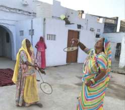 UDAAN Women playing badminton