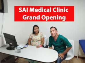 New Staff Members Open SAI's Medical Clinic.