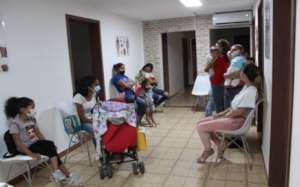 People waiting to see the doctors