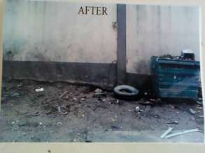 After the clean-up