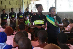 Field visit to adopted schools