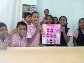 Children in the craft classroom activity