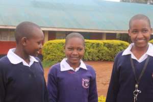 students from St. Andrews, Nyasore, engaging