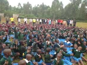 Group photo during advocacy at Gesura Primary.