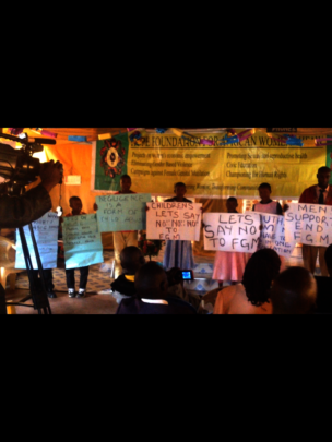 Children commit to say NO to FGM