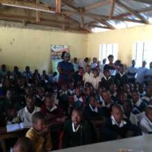 The pupils actively engaged in FGM &GBV Advocacy