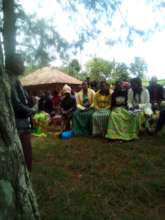 Gachuba Youths Listening during a session