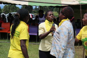 Mothers (CHHRP) performing anti-FGM skit