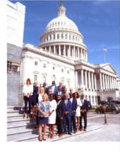 Deanna James, President, advocates on Capitol Hill