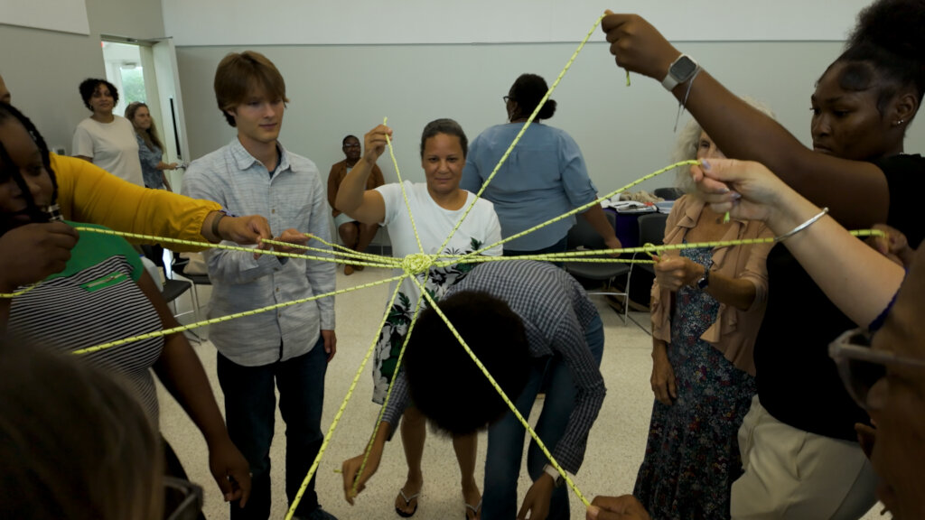 The Rope-Knot Exercise in action!