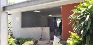 Ongoing reconstruction in Cuernavaca, Mexico.