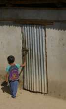Sanitary latrine at primary school