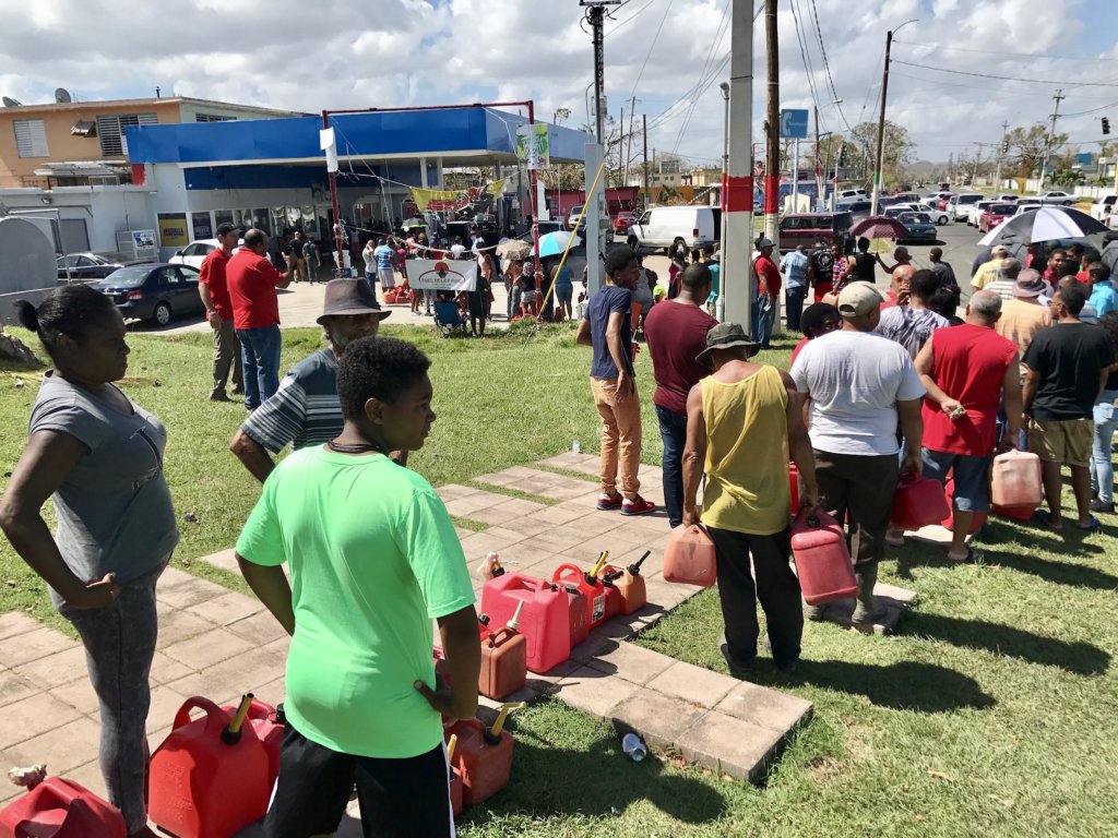 FUEL RELIEF - HURRICANE MARIA