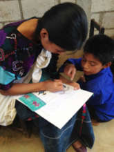 Mayan artisan woman developing her own creativity