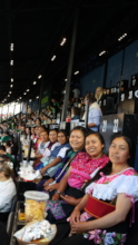 Enjoying the match